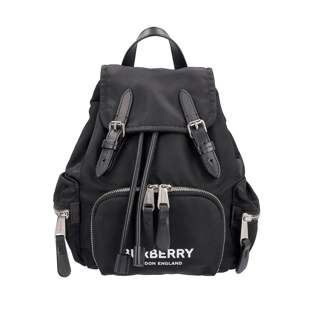 Burberry Nylon Small Backpack Black